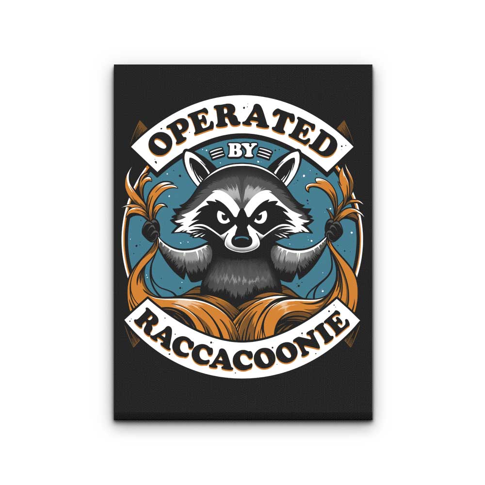 Raccoon Supremacy - Canvas Print