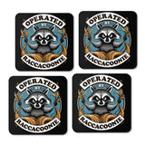 Raccoon Supremacy - Coasters