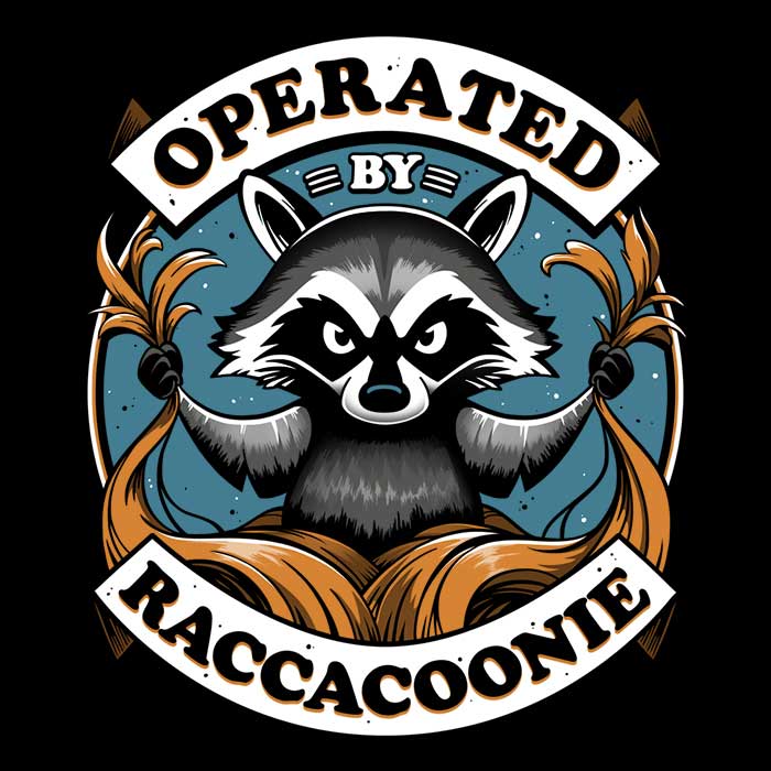 Raccoon Supremacy - Coasters