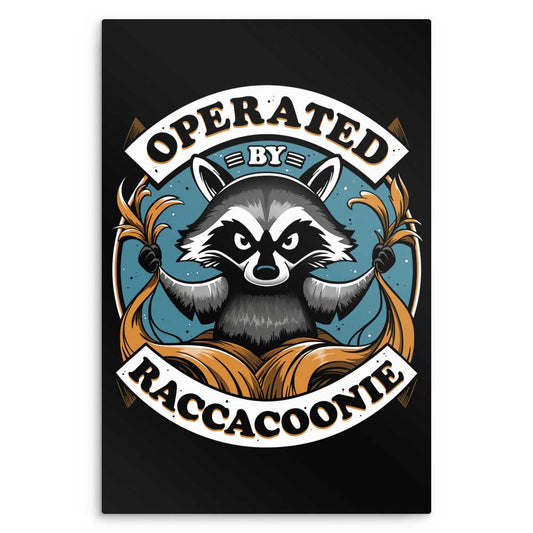 Raccoon Supremacy - Metal Print