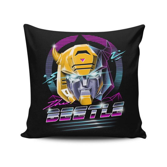 Rad Beetle - Throw Pillow