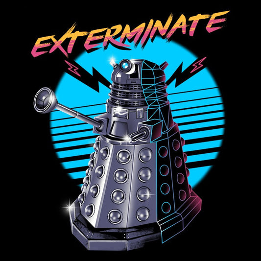 Rad Dalek - Throw Pillow