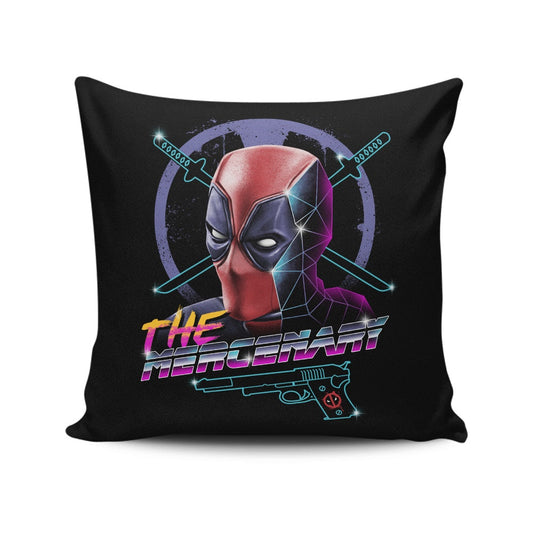 Rad Mercenary - Throw Pillow