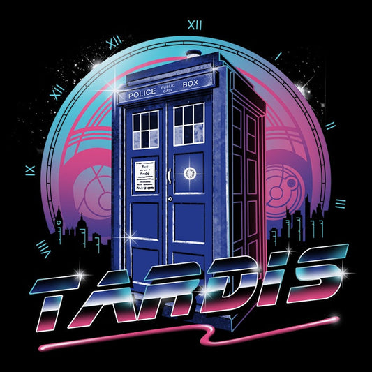 Rad Tardis - Throw Pillow