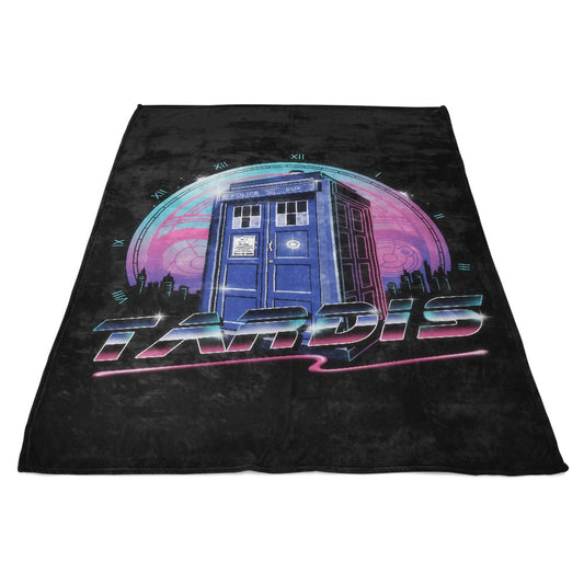 Rad Tardis - Fleece Blanket