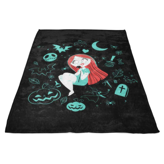 Ragdoll Doodle - Fleece Blanket