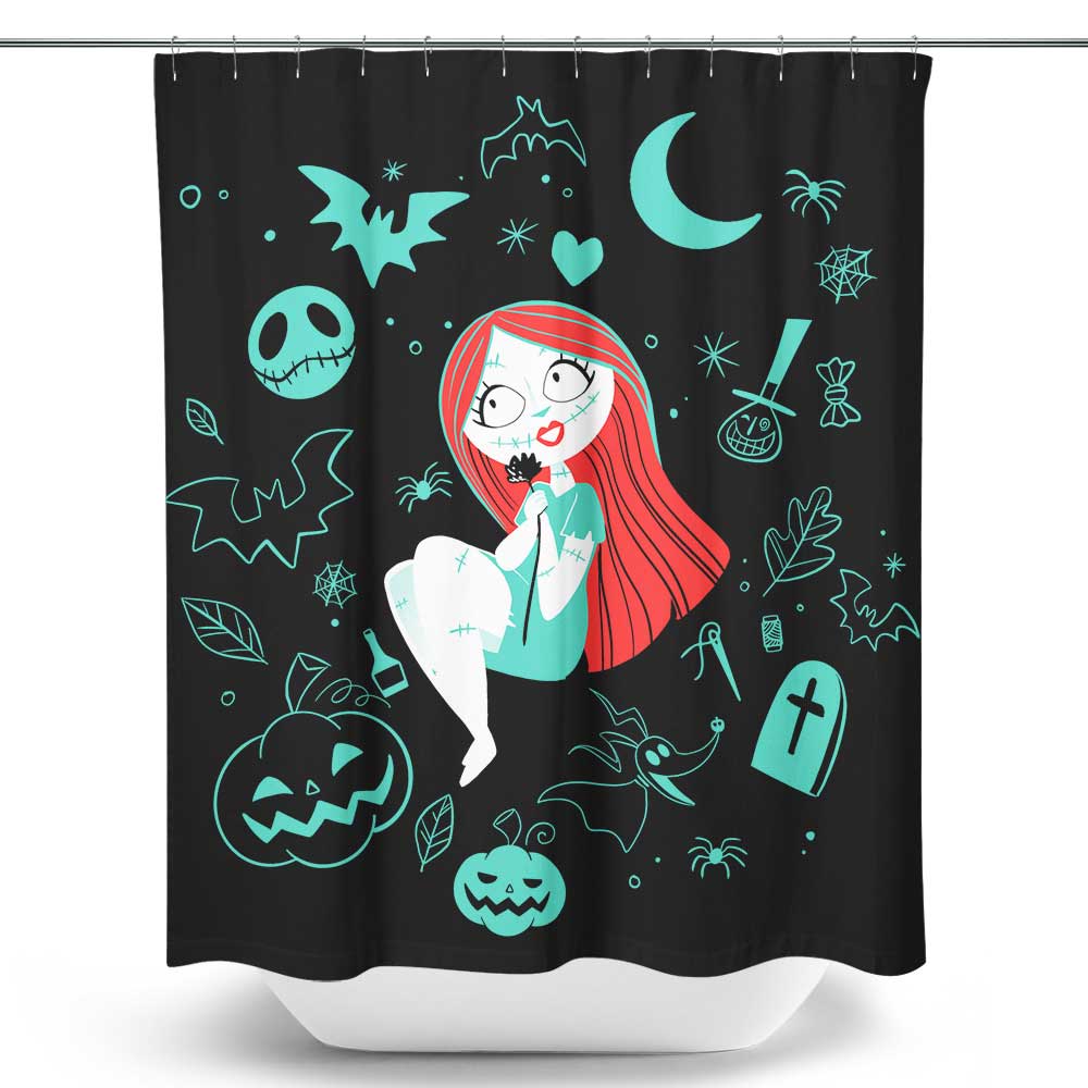 Ragdoll Doodle - Shower Curtain