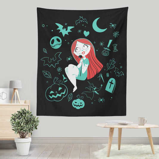 Ragdoll Doodle - Wall Tapestry