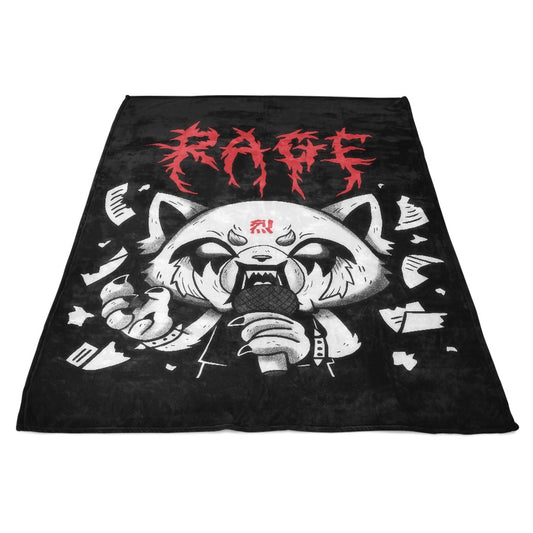 Rage Mood - Fleece Blanket