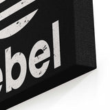 Rebel Classic (Alt) - Canvas Print