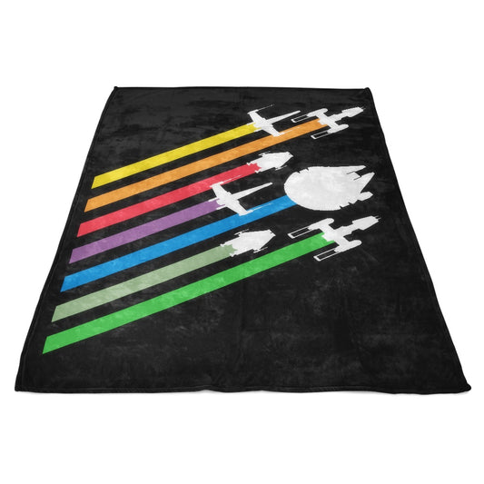 Rebellious Streaks - Fleece Blanket