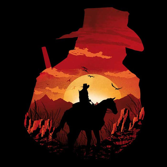 Red Dead Sunset - Long Sleeve T-Shirt