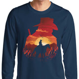 Red Dead Sunset - Long Sleeve T-Shirt