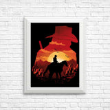 Red Dead Sunset - Posters & Prints