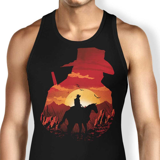 Red Dead Sunset - Tank Top