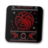 Red Dragon Sweater - Coasters