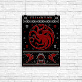 Red Dragon Sweater - Poster