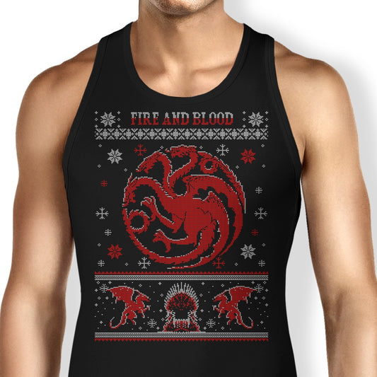 Red Dragon Sweater - Tank Top