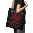 Red Dragon Sweater - Tote Bag