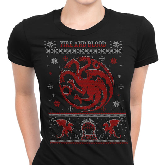 Red Dragon Sweater - Women's Apparel