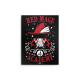 Red Mage Academy - Metal Print