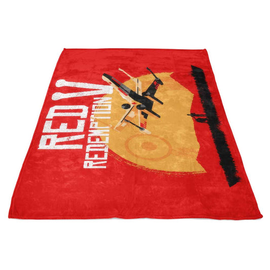 Red V Redemption - Fleece Blanket