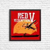 Red V Redemption - Posters & Prints