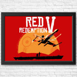 Red V Redemption - Posters & Prints