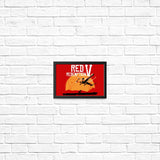 Red V Redemption - Posters & Prints