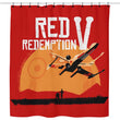 Red V Redemption - Shower Curtain