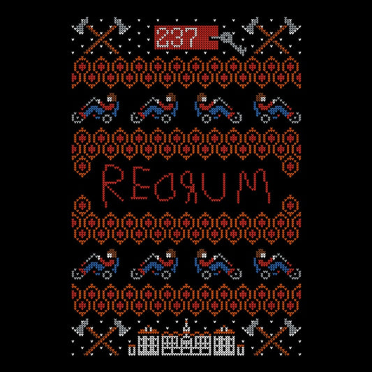 Redrum Christmas - Fleece Blanket