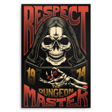 Respect the DM - Metal Print