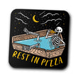 Rest in Pizza - Coasters