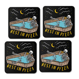 Rest in Pizza - Coasters