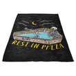 Rest in Pizza - Fleece Blanket