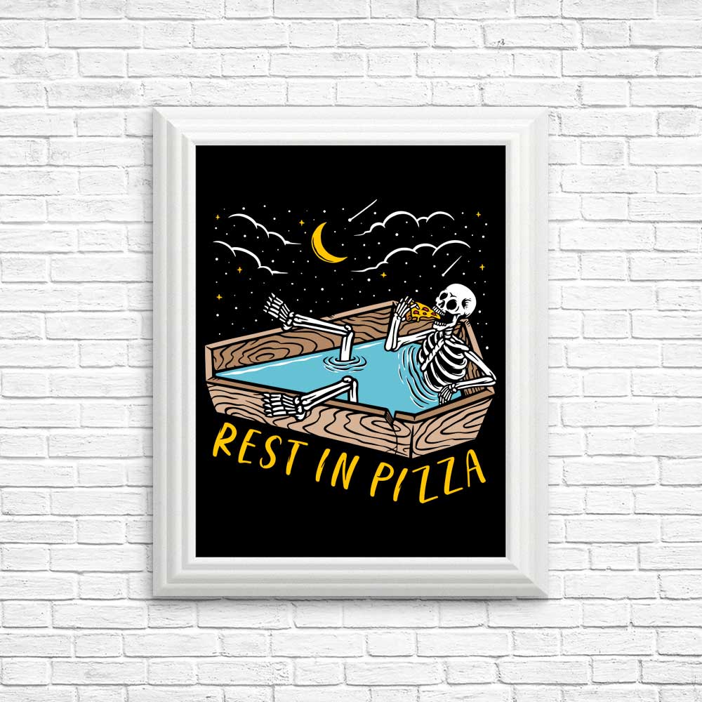 Rest in Pizza - Posters & Prints