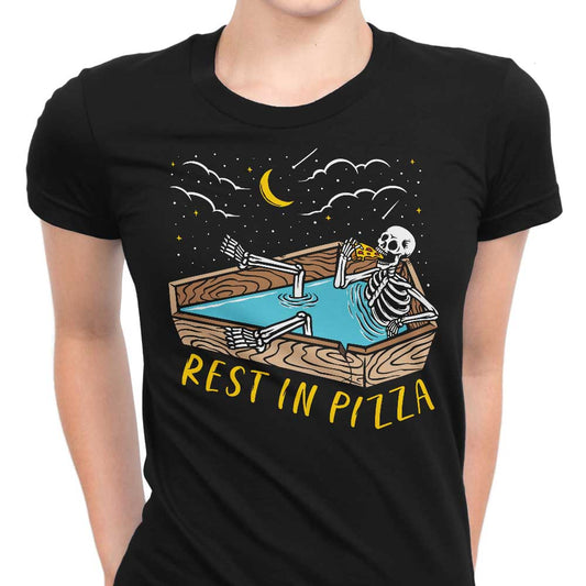 Rest in Pizza - Women's Apparel