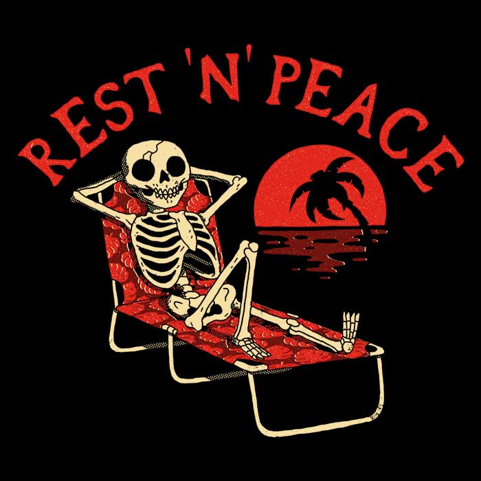 Rest N' Peace - Canvas Print