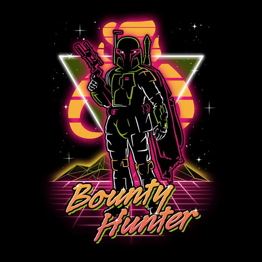 Retro Bounty Hunter - Fleece Blanket