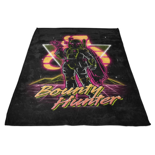 Retro Bounty Hunter - Fleece Blanket