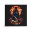 Retro Dark Lord - Canvas Print