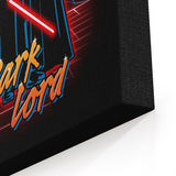 Retro Dark Lord - Canvas Print