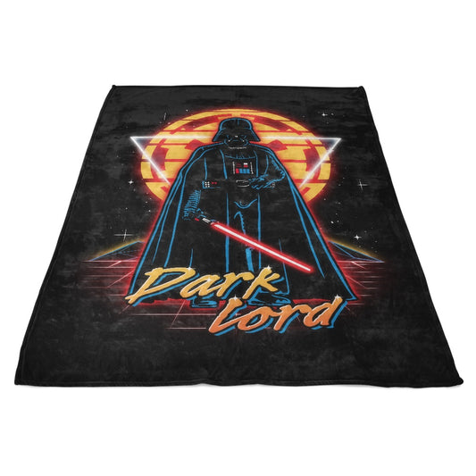 Retro Dark Lord - Fleece Blanket