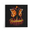 Retro Firebender - Canvas Print