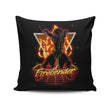 Retro Firebender - Throw Pillow