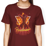 Retro Firebender - Women's Apparel