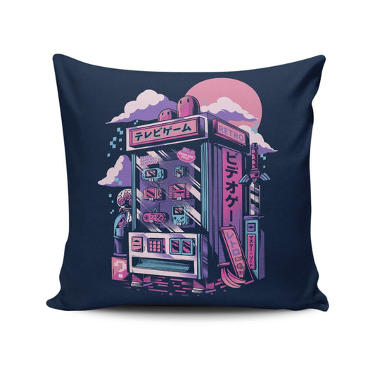 Retro Gaming Machine - Throw Pillow