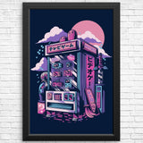 Retro Gaming Machine - Posters & Prints