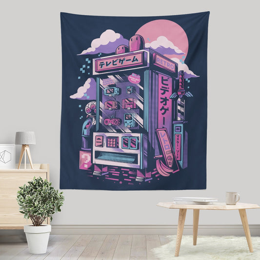 Retro Gaming Machine - Wall Tapestry