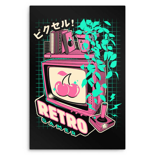 Retro Gaming - Metal Print